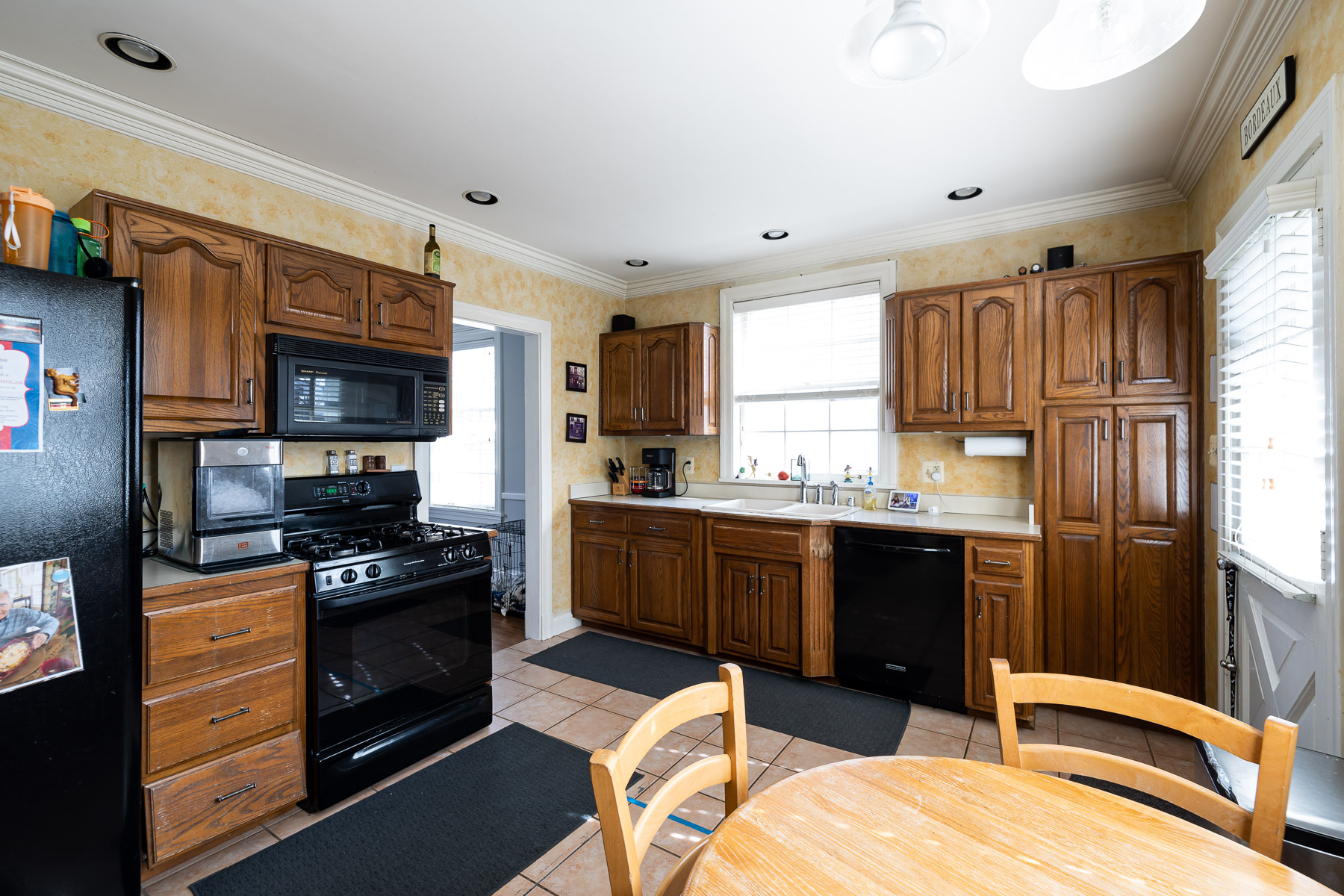 Renovated Kitchen Featuring Modern Cabinets